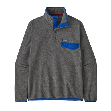 Jumper Patagonia Men Lightweight Synchilla Snap-T Pullover Nickel/Passage Blue