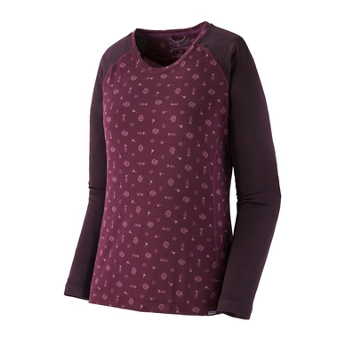 Jumper Patagonia Women Capilene Midweight Crew Night Plum