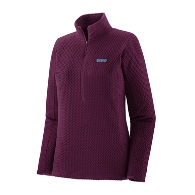 Jumper Patagonia Women R1 Air Zip Neck Night Plum