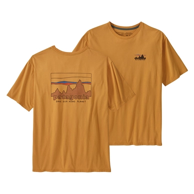 T-shirt Patagonia Homme 73 Skyline Organic T-Shirt Dried Mango