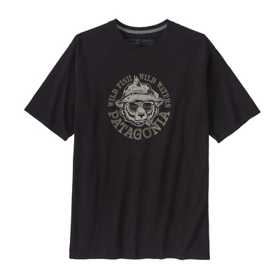 T-Shirt Patagonia Men Take a Stand Responsibili-Tee Ink Black