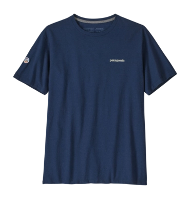 T-Shirt Patagonia Unisexe Fitz Roy Icon Responsibili-Tee Lagom Blue