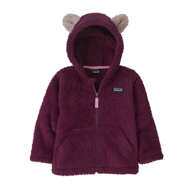 Sweatjacke Patagonia Furry Friends Hoody Baby Night Plum Outdoorsupply