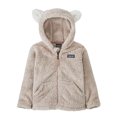 Sweatjacke Patagonia Furry Friends Hoody Shroom Baby Taupe