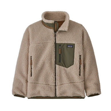 Gilet Patagonia Enfant Retro-X Veste Natural/Coriander Brown