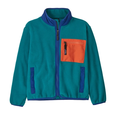 Full-Zip Sweatshirt Patagonia Kids Synchilla Belay Blue