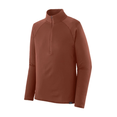 Zip Sweatshirt Patagonia Men Capilene Midweight Zip Neck Burl Red
