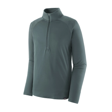 Gilet Patagonia Homme Capilene Midweight Zip Neck Nouveau Green