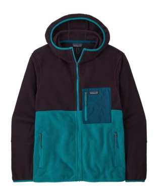 Sweatjacke Patagonia Microdini Hoody Men Belay Blue