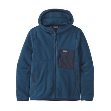 Zip Sweatshirt Patagonia Men Microdini Hoody Tidepool Blue
