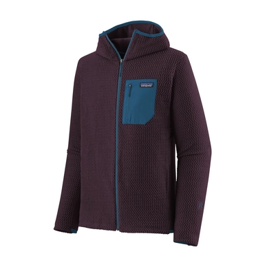 Sweatjacke Patagonia R1 Air Full-Zip Hoody Men Obsidian Plum