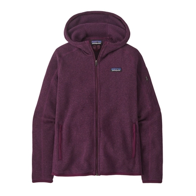 Zip Sweatshirt Patagonia Women Better Sweater Hoody Night Plum