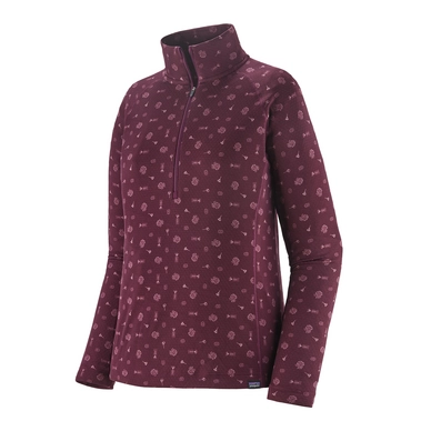 Zip Sweatshirt Patagonia Women Capilene Midweight Zip Neck Night Plum