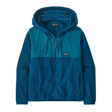 Zip Sweatshirt Patagonia Women Microdini Hoody Lagom Blue
