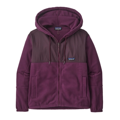 Sweatjacke Patagonia Microdini Hoody Damen Night Plum