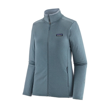 Gilet Patagonia Femme R1 Daily Jacket Light Plume Grey/Steam Blue X-Dye