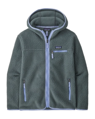 Gilet Patagonia Femme Retro Pile Hoody Nouveau Green