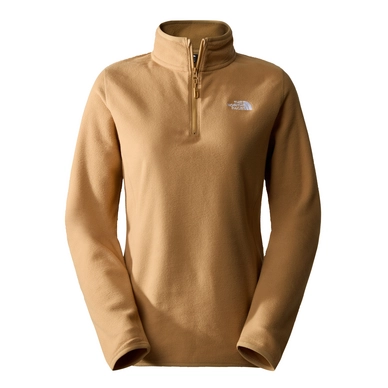 Trui The North Face Women 100 Glacier 1/4 Zip Almond Butter