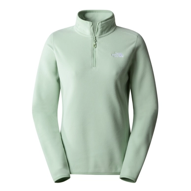 Trui The North Face Women 100 Glacier 1/4 Zip Misty Sage