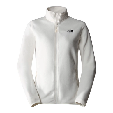 Zip Sweatshirt The North Face Women 100 Glacier Full Zip Gardenia White 2023