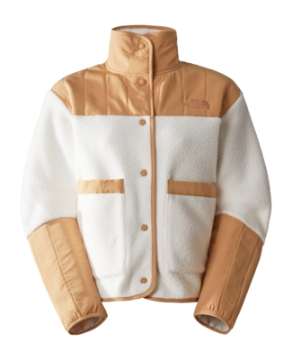 Pull The North Face Femme Cragmont Fleece Jacket Gardeniawhite Almondbtr