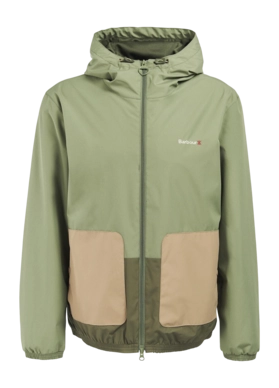 Jas Barbour Men Kenby Showerproof Olivine