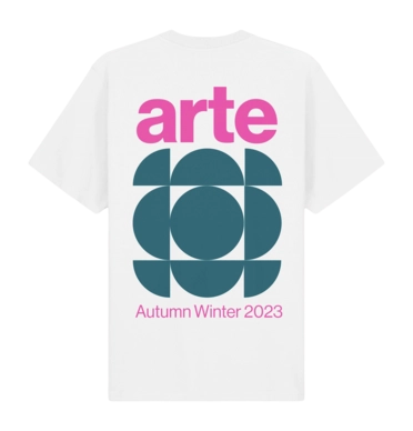 T-shirt Arte Antwerp Homme Tommy Back Tikane White