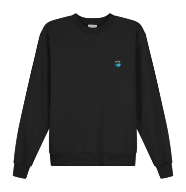 Sweater Arte Antwerp Men Cohen Pixel Heart Black