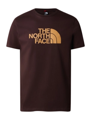 T-Shirt The North Face Men S/S Easy Tee Coal Brown Almondbutter