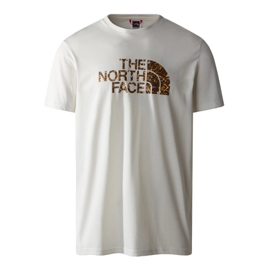 T-shirt The North Face Homme S/S Easy Tee Gardenia White Coal Bro