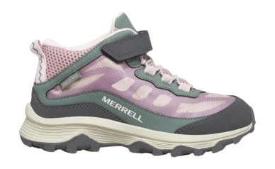 Chaussures de Randonnée Merrell Fille Moab Speed Mid AC Waterproof Dusty Pink Olive