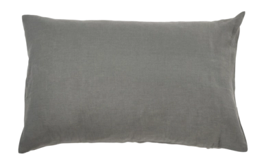 Taie d'Oreiller Libeco Madison Dark Grey (Lin)