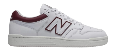 New Balance Unisex BB480 LDB White Burgundy