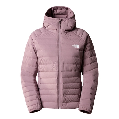 Jas The North Face Women Belleview Stretch Down Hoodie Fawn Grey