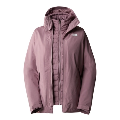 Jas The North Face Women Carto Triclimate Jacket Fawn Grey