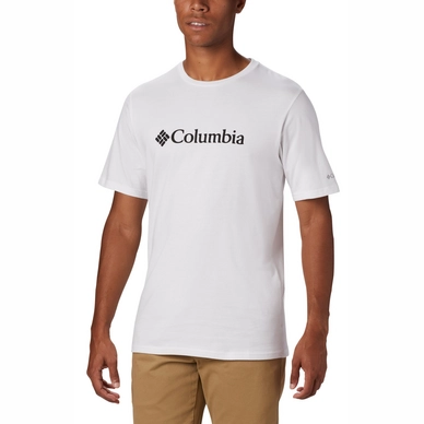 T-Shirt Columbia CSC Basic Logo Short Sleeve White Homme