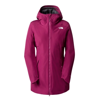 Jas The North Face Women Hikesteller Insulated Parka Boysenberry Asphalt Grey
