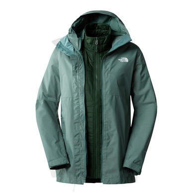 Jas The North Face Women Hikesteller Triclimate Dark Sage White Heather
