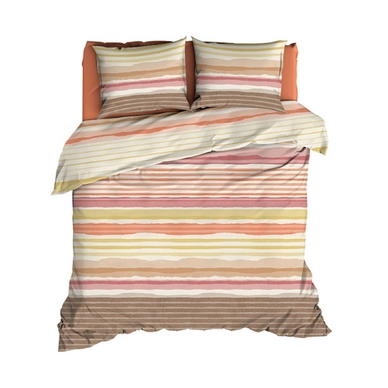 2---TEXTAP-Donnie-katoen-bed-2P-coral-LR