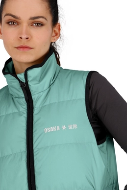3---13579-Women Padded Gilet-Green-10