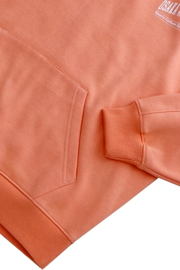 7---13581-Women Half Zip Sweater-Peach-4
