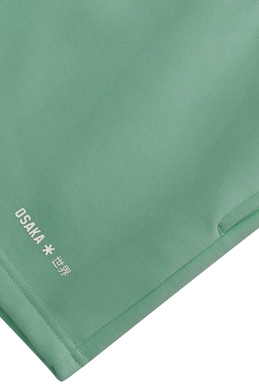 6---13583-Women Shorts-Green-4