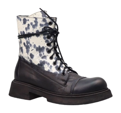 Boots Papucei Hare Black White