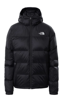 Jas The North Face Women Diablo Down Hoodie TNF Black TNF Black