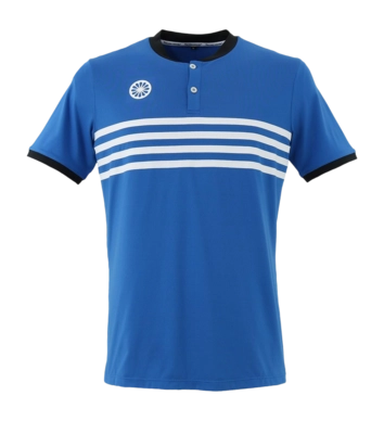 Polo de Tennis The Indian Maharadja Garçons Kadiri Striped Button Cobalt