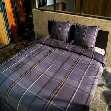 Dekbedovertrek Kayori Mondo Antracite Tencel