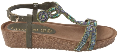 Sandalen Lazamani 75.354 Damen Olive