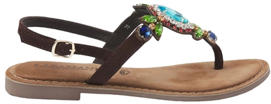 Sandales Lazamani Femme 75.357 Marron Multi