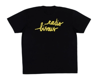 T-Shirt Bisous Men Radio Black 24