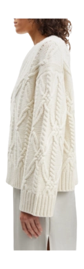 Aline v neck 11250 - Clear Cream - M2-_no-bg